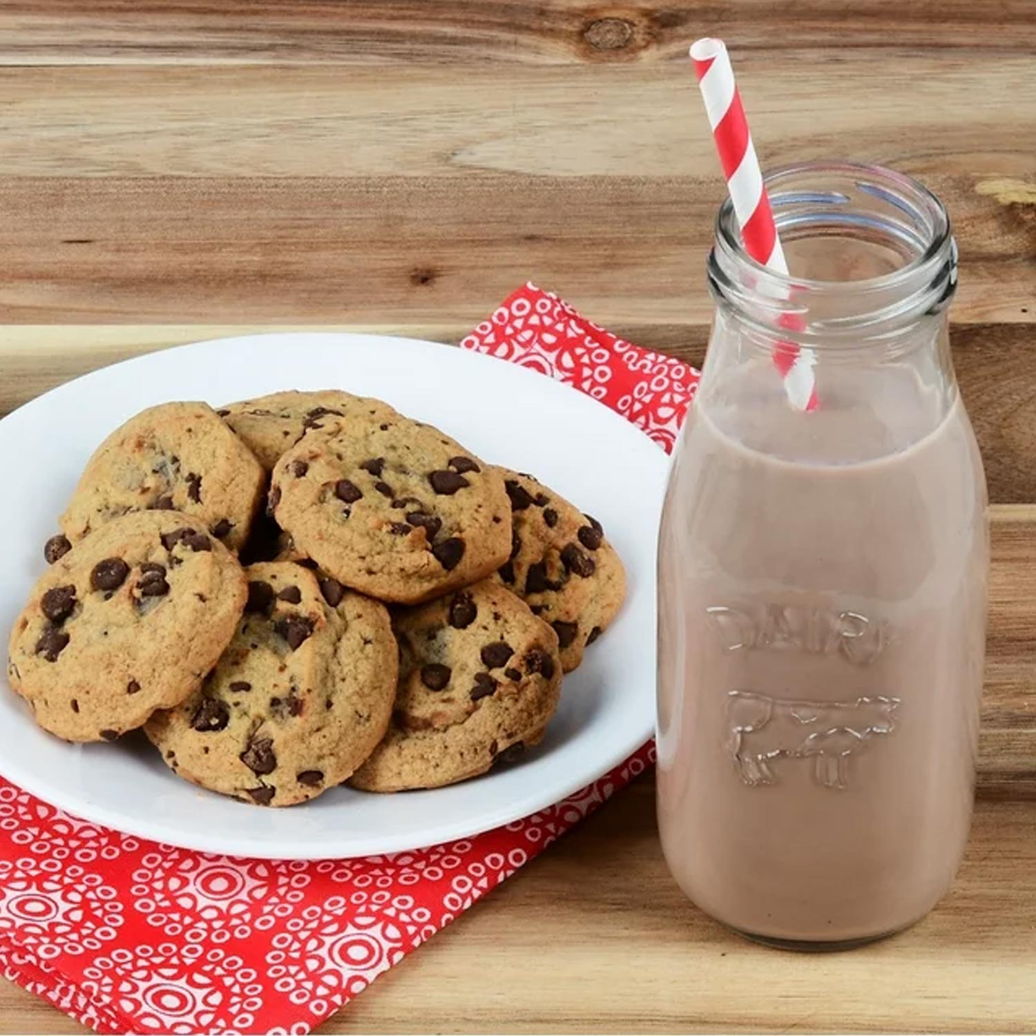 Great Value 1% Low Fat Chocolate Milk, Gallon, 128 fl oz - Image 2