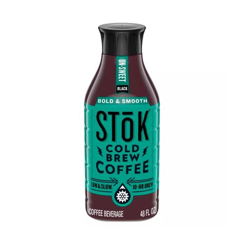 SToK Black Unsweetened Cold Brew Coffee - 48 fl oz